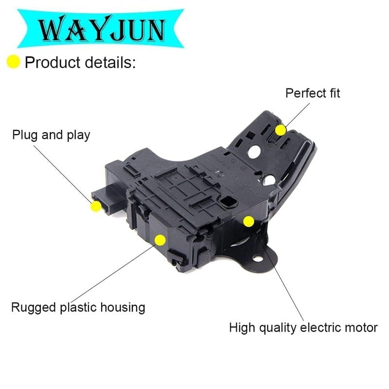 WayJun Trunk Lid Latch Lock Actuator Compatible with Select Chevy Camaro Cruze Impala Sonic Cruze Malibu and Buick Cascada Regal Verano Lacrosse Allure and Cadillac ATS CTS XTS ELR Models, 13501988 - Image 5